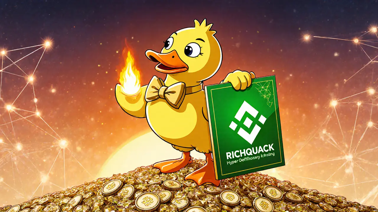RichQUACK (QUACK) CMC Airdrop Details 2025