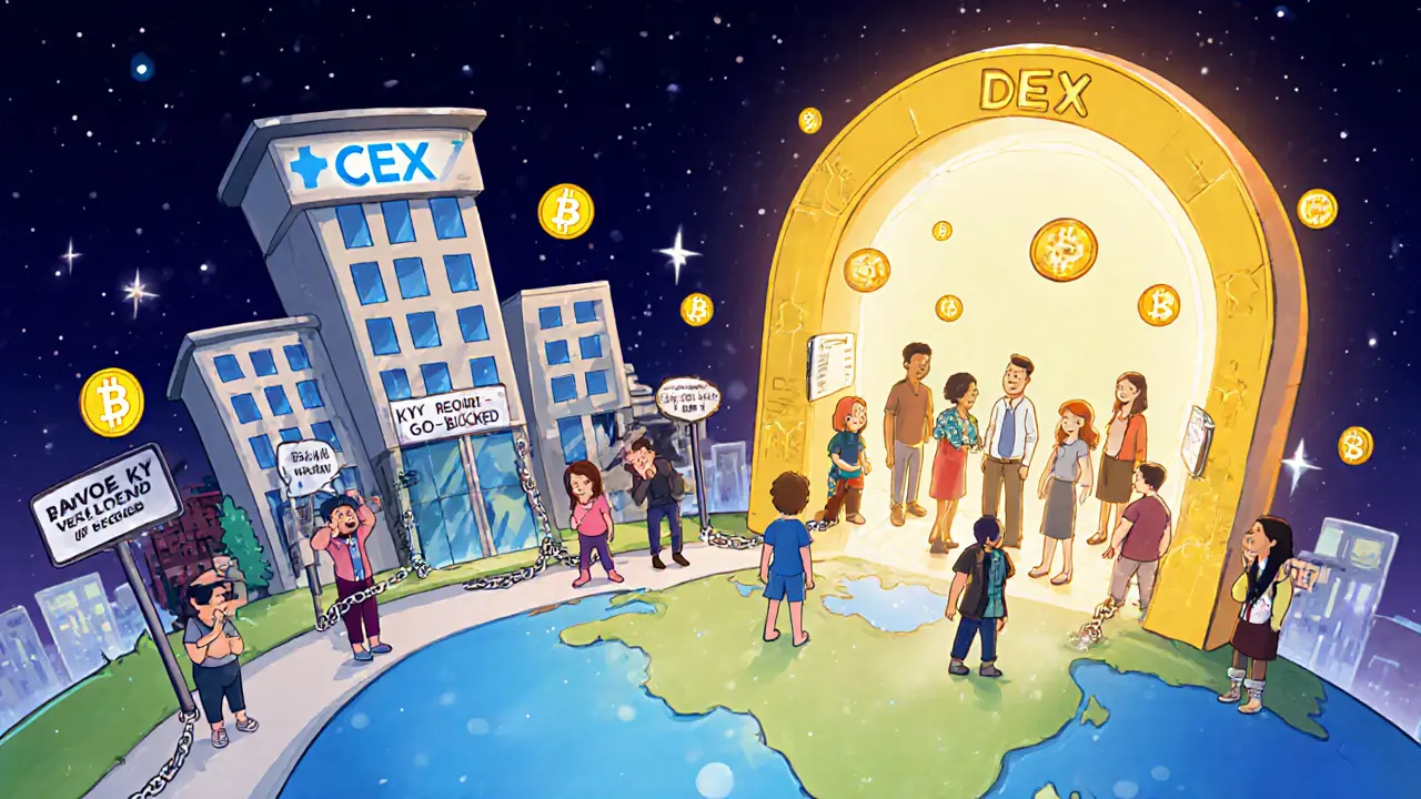 CEX vs DEX: How Geographic Restrictions Affect Crypto Trading Around the World
