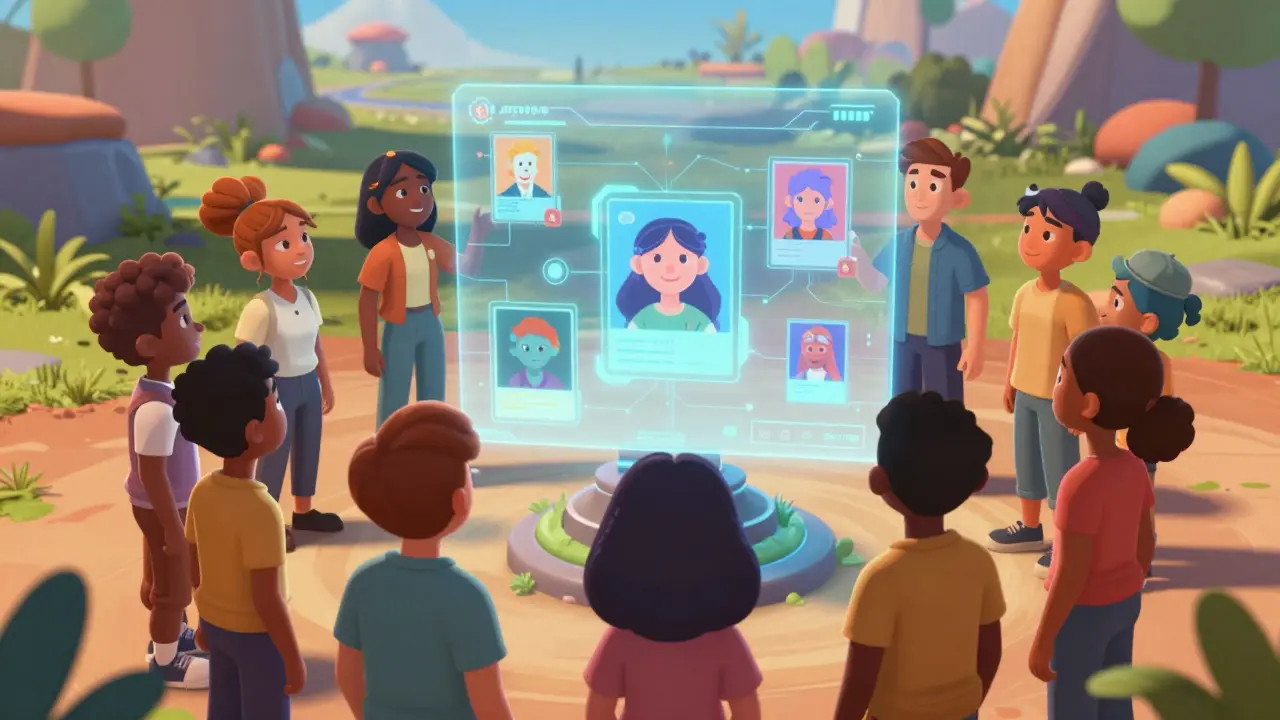 Group voting on NFT art in metaverse