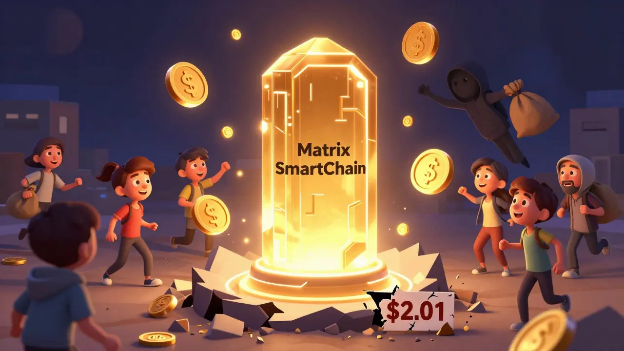 What is Matrix SmartChain (MSC) crypto coin? The full story behind the collapse