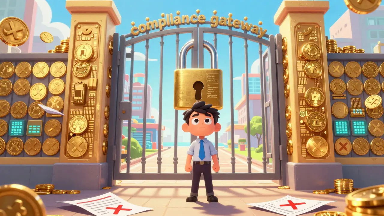 Entrepreneur facing challenges at the crypto registration gateway