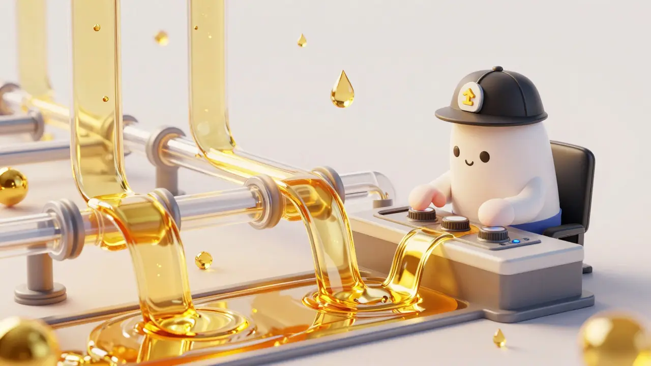Animated character managing concentrated liquidity pools