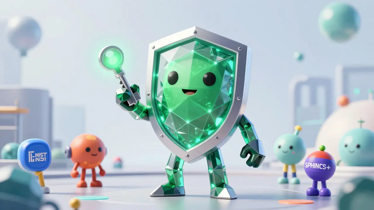 Anthropomorphic lattice-based crypto shield protecting digital assets