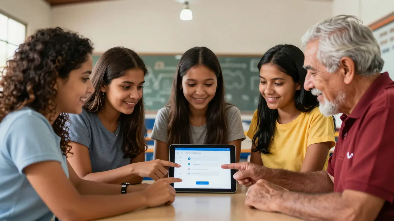 Community learning to send remittances via crypto app