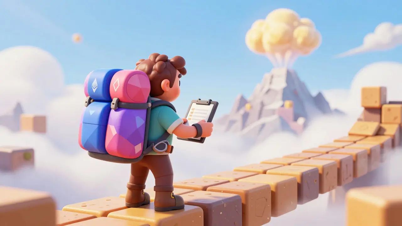 Prepared crypto hunter with multiple wallets ready for future airdrops